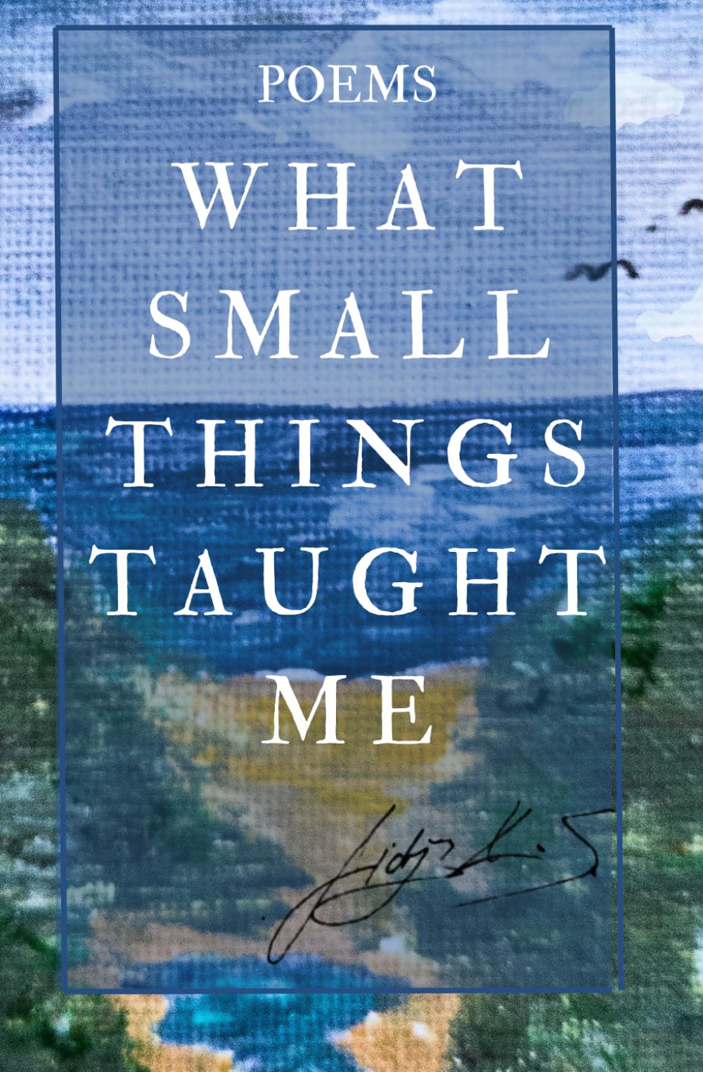 what small things taught me: poems from the yard, the sea and the quiet hours