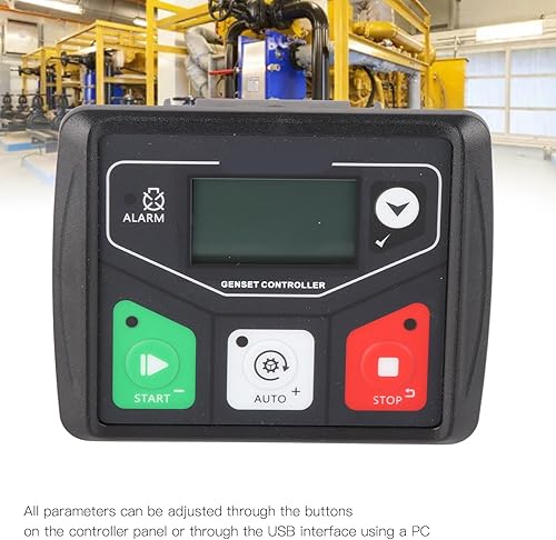Miniatura 6 de Controlador de generador electrónico Panel de control Dc20D Panel de control automático Genset para generador para motor o generador