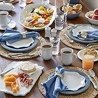 Vista 4 de Juliska Taza acampanada Berry & Thread - Whitewash