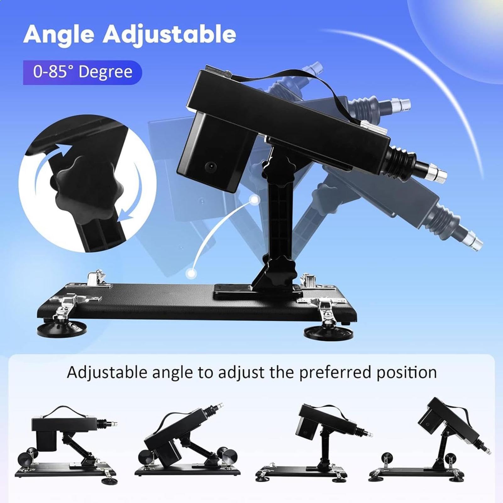 Accessoires De Machine Noire Plusieurs Fréquences l'angle Télescopique Est Réglable,#5