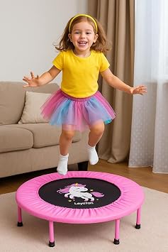 Leyaton Trambolin 92 Cm Deluxe 36 In  Trambolin Desenli, Tek Ebat, ATDSNL, Pembe