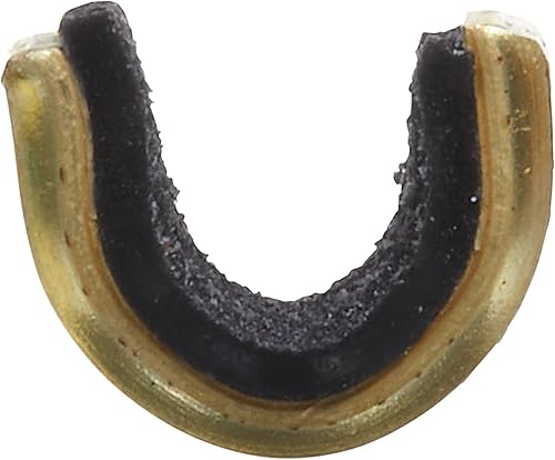 Miniatura 3 de Allen Company Puntos de acoplamiento de cuerda de arco de crimpado (paquete de 5) utilizados en puntos de acoplamiento de arco compuesto y recurvo