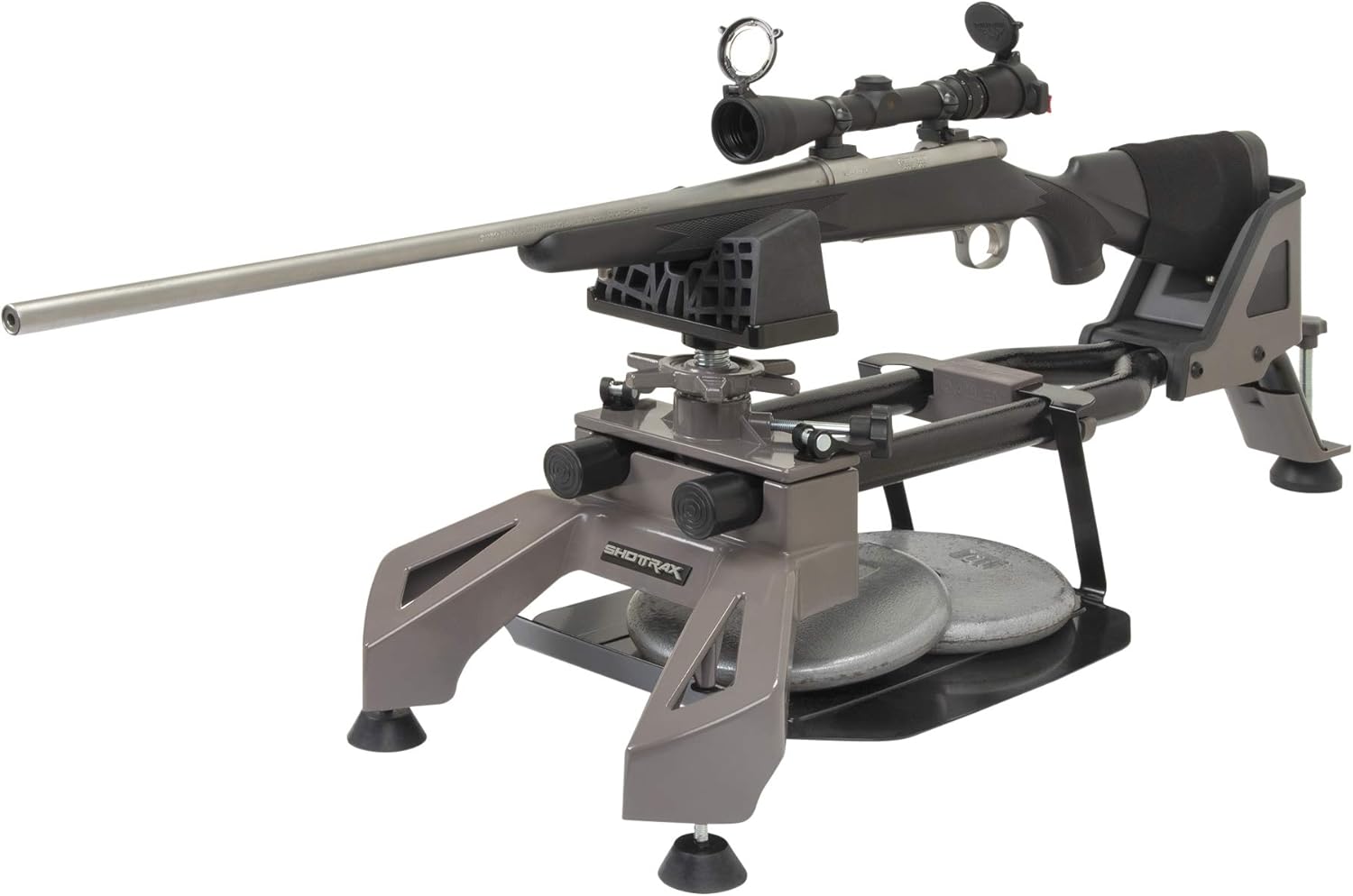 Allen Company Shottrax Recoil Reducing Steel Shooting Rest, Black, One Size : Sports & Outdoors