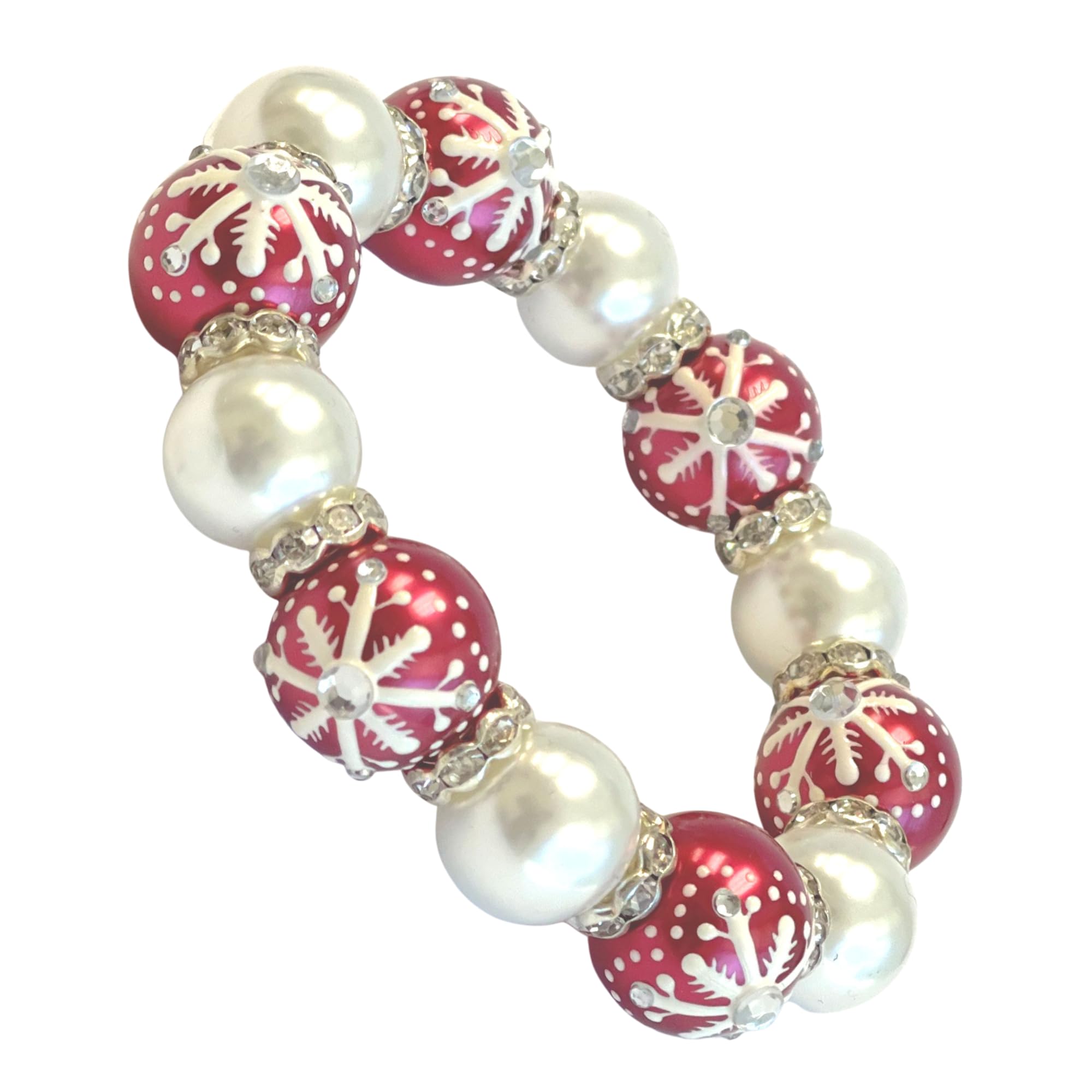 Pulsera de Navidad para lucir en cenas familiares y eventos navideños 8