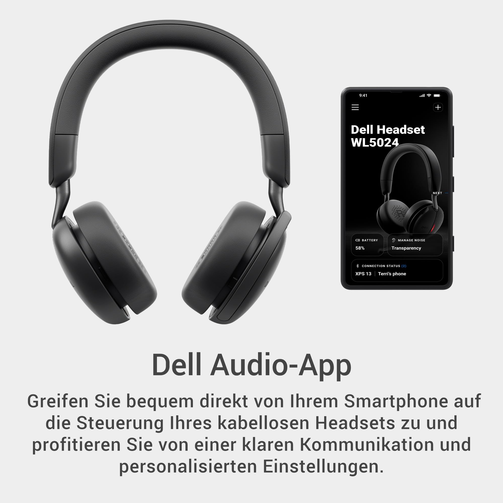 Dell Pro kabelloses Headset mit ANC – WL5024