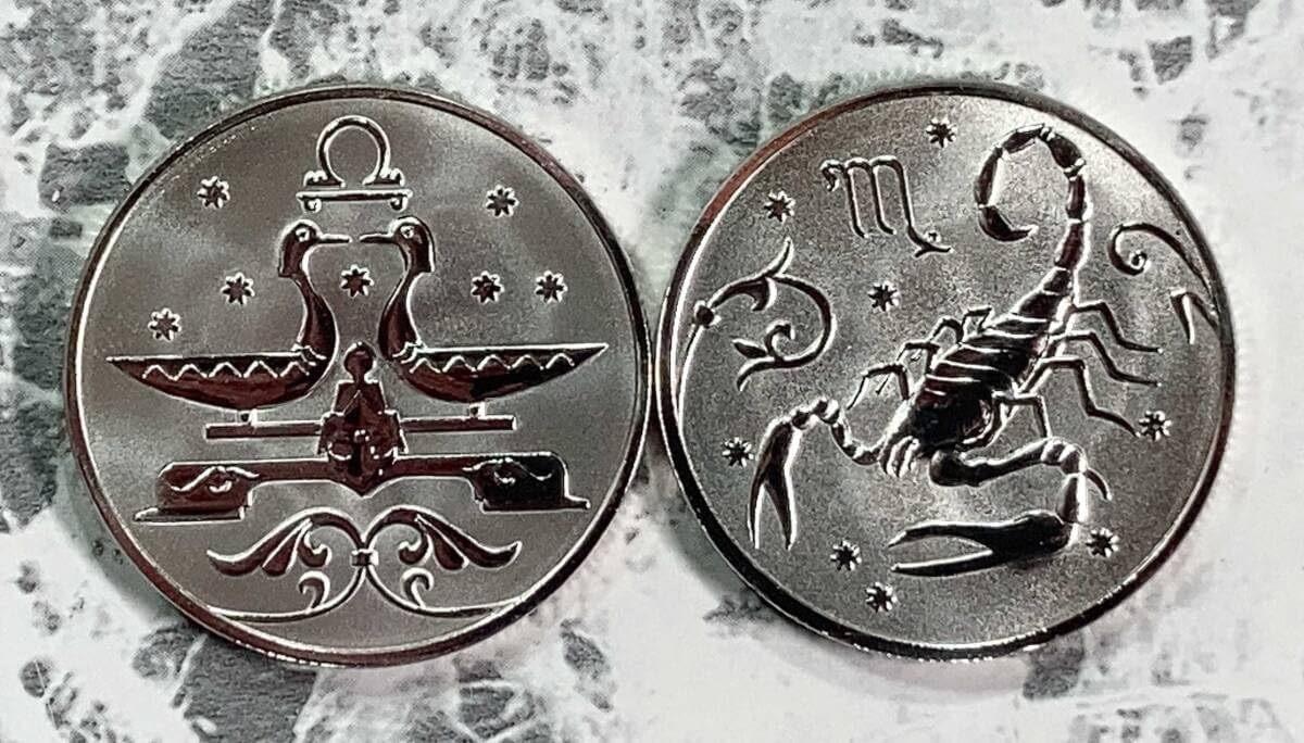 ギリシャ神話 十二星座/双頭の鷲 コイン 12枚セット」GHHY008 グッズ アクセサリー [並行輸入品]