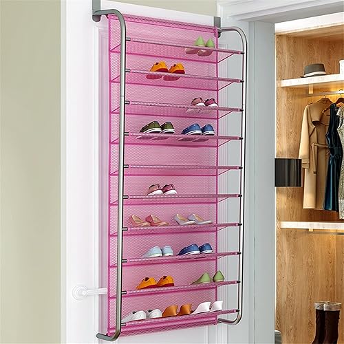 Organizador rápido para colgar en la puerta, 36 pares de zapatos, para colgar en la pared, estante para colgar zapatos, estante organizador de