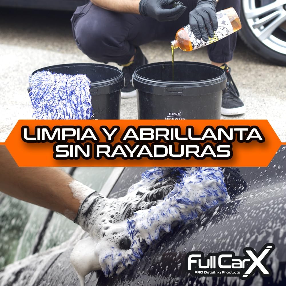AutoFullCar - CHAMPÚ ACTIVO BRILLO FullCarX by Full Dip | 5 LITROS | COCHE MOTO EMBARCACIÓN |VEHICULOS EN GENERAL