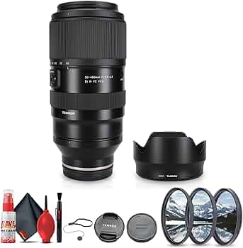 Amazon.com : Tamron 50-400mm f/4.5-6.3 Di III VC VXD Lens for Sony