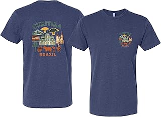 Curitiba Brazil Keepsake Unisex Cotton Crew Neck T-Shirt