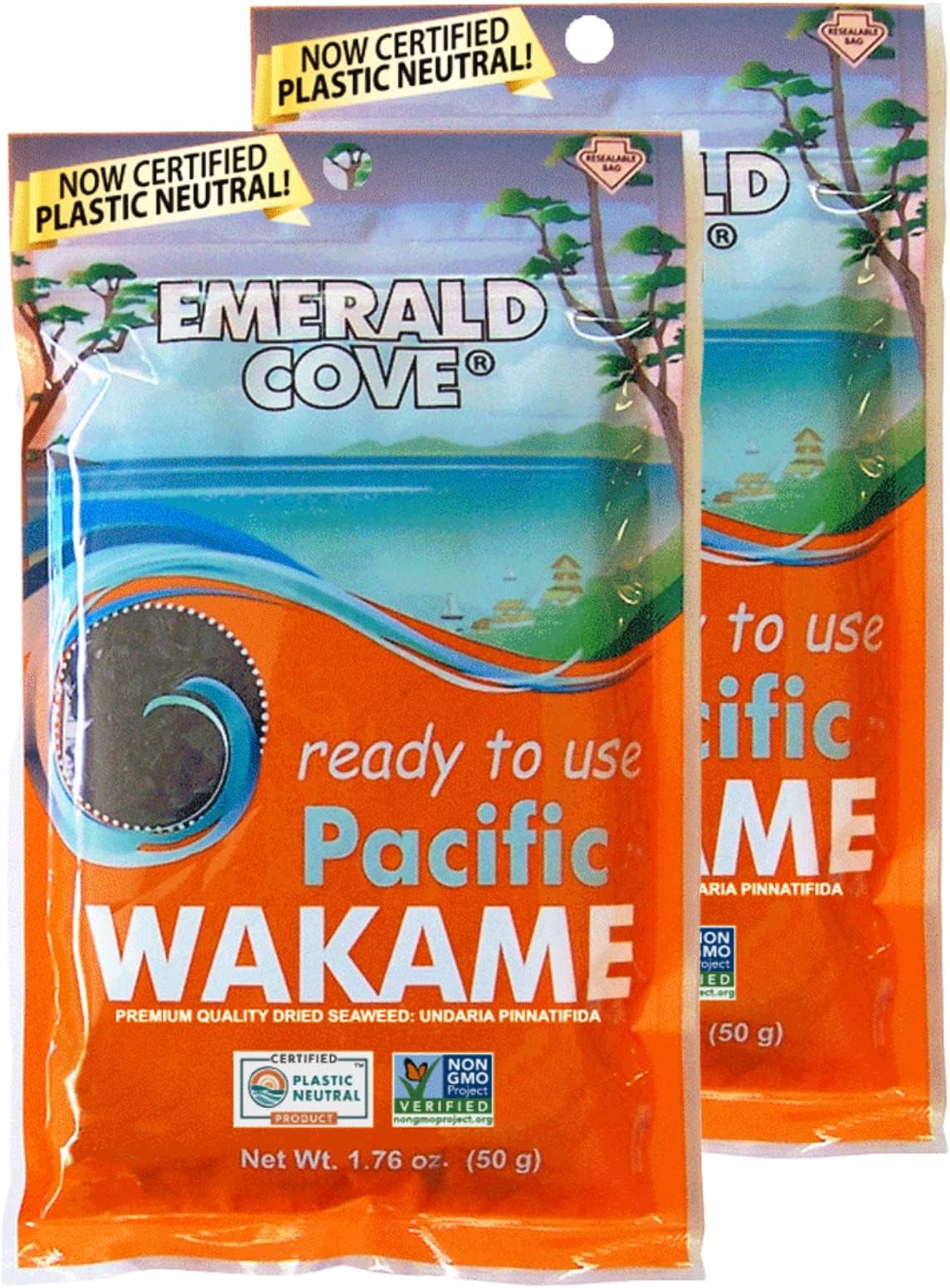 WelPac Fueru Wakame (Dried Seaweed) Net Wt. 2 Oz