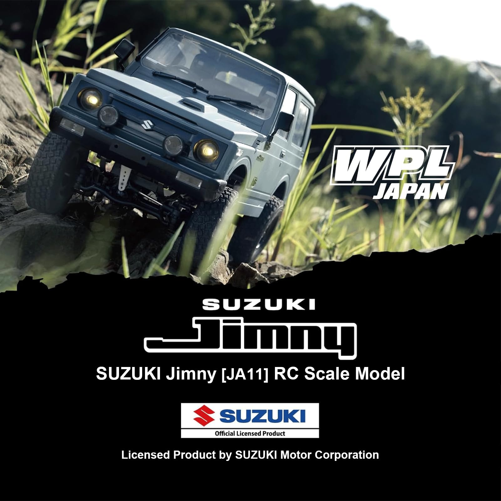 Amazon.com: WPL Japan RC Crawler 1/10 Suzuki Jimny (JA11) - 4WD