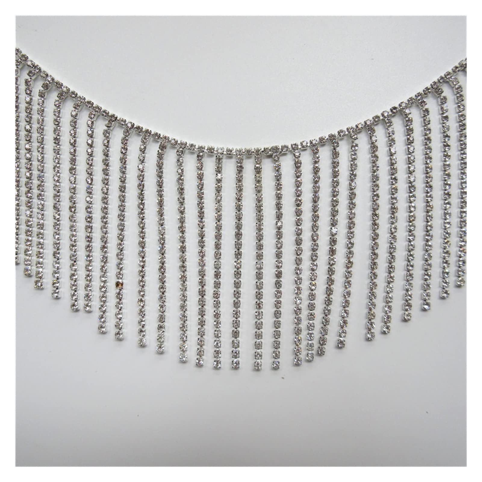 Encaje de diamantes para arreglar vestidos y añadir brillo facil 1