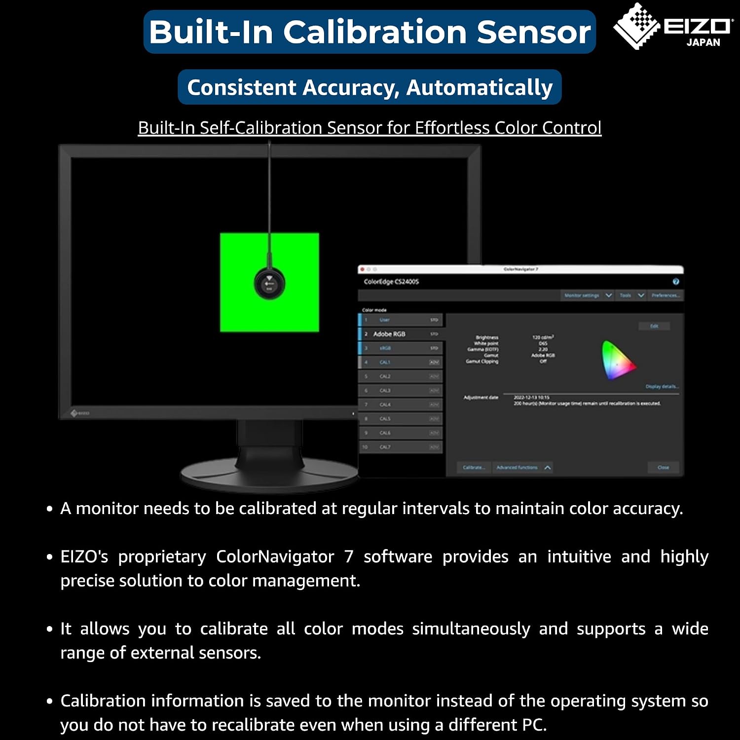 Eizo ColorEdge CS2400S 24.1" IPS LCD Monitor 1920x1200