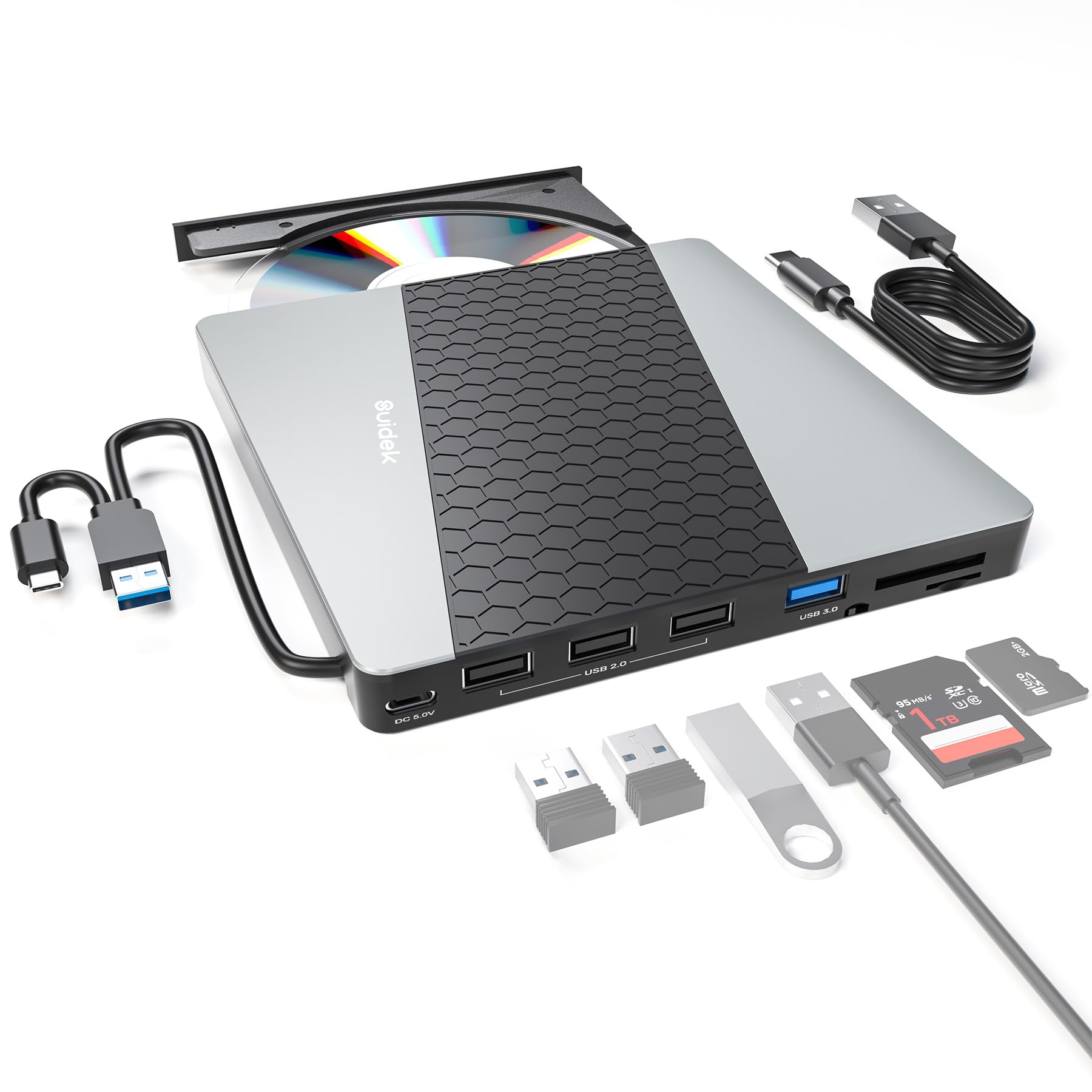クイック!! [DVD] tf8su2k Amazon.com: SUIDEK External CD DVD Drive, USB 3.0 USB C