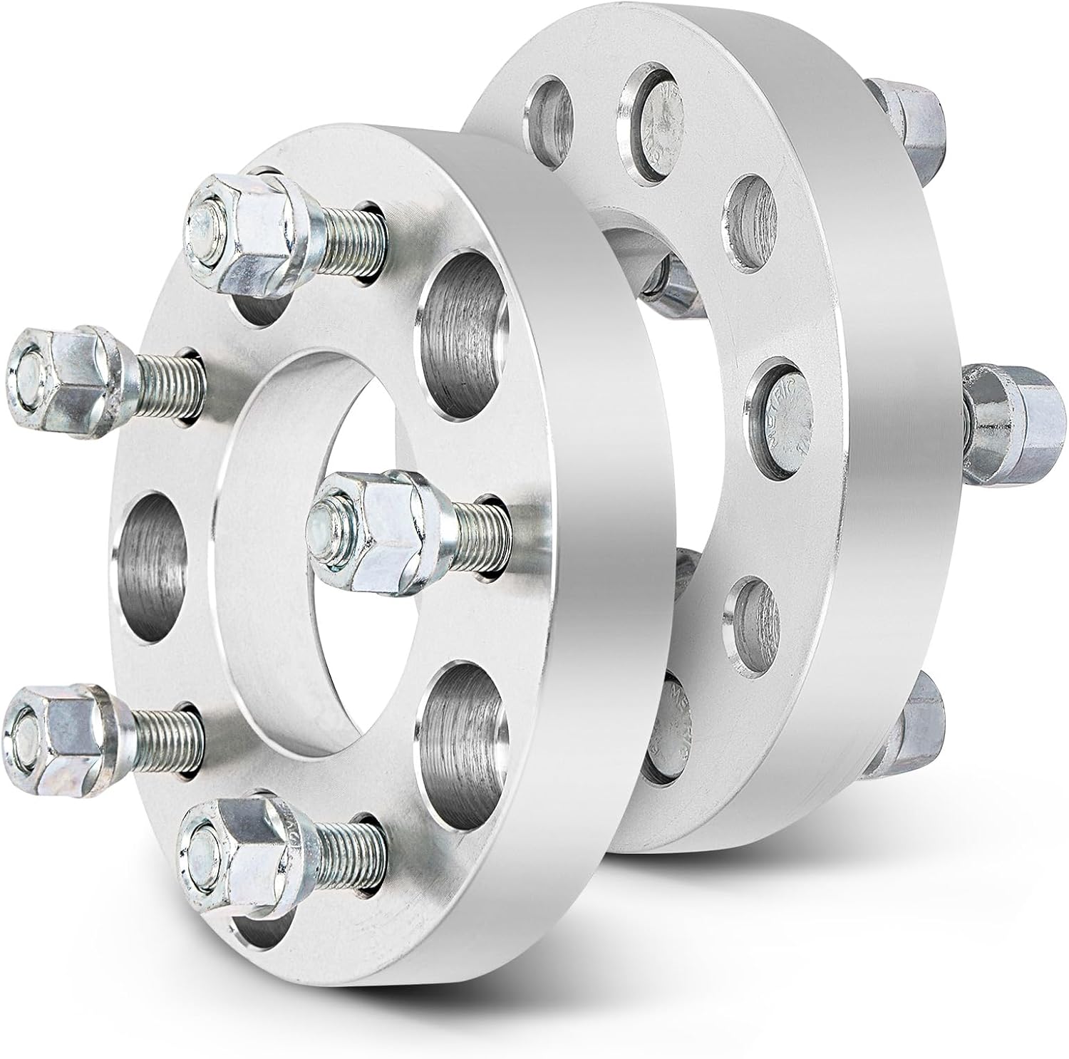 SCITOO 2Pcs 5x4.75 to 5x4.5 Wheel Adapters 1 inch Thread Pitch 12x1.5 Hub Bore 73mm 5 Lug Wheel Spacers Fit for Riviera XLR Eldorado Seville Corvette S10 Camaro S10 Blazer El Camino Jimmy