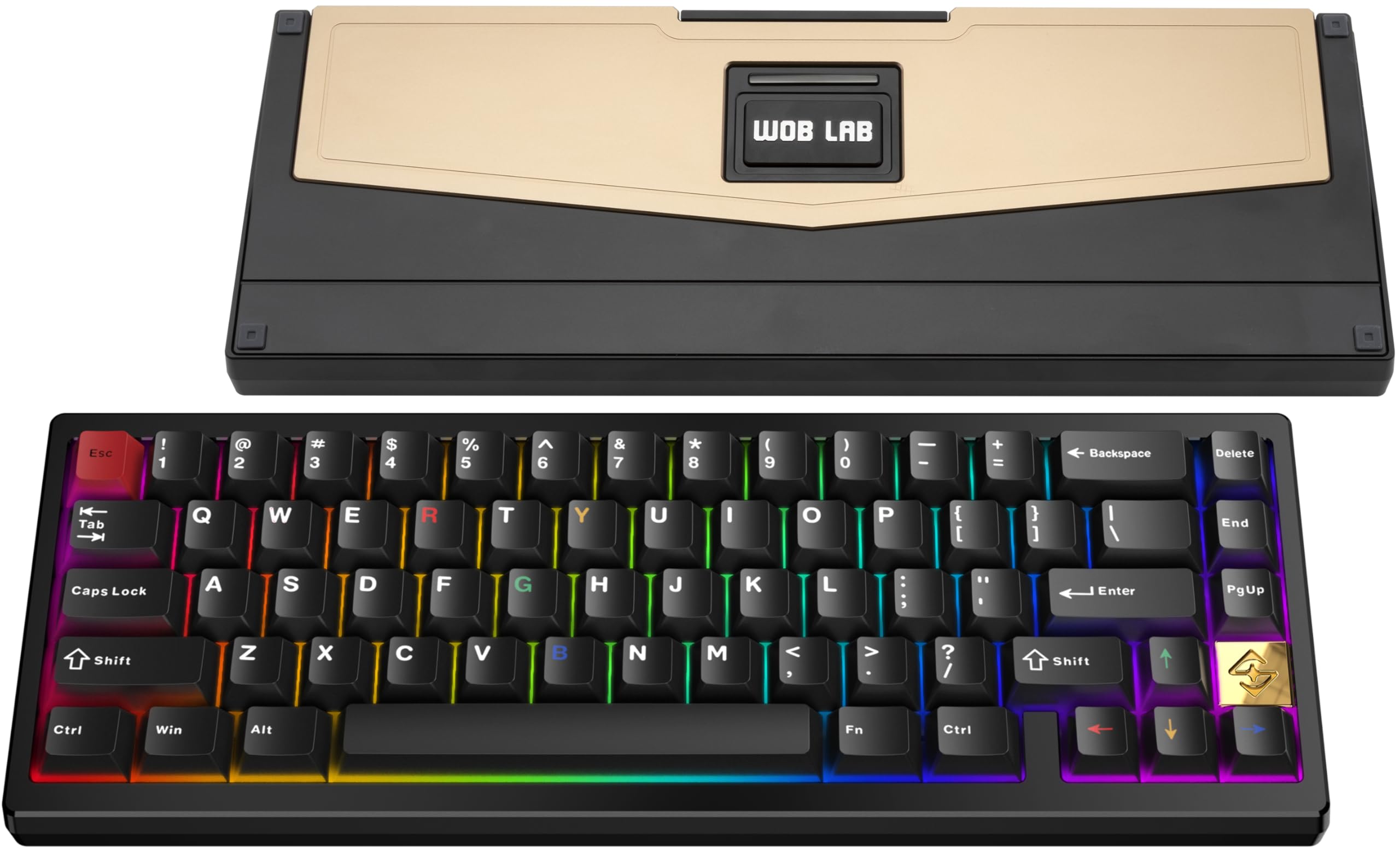 【新品】WOBKEY ZEN65 Ultra Black Amazon.com: KEEBMONKEY WOBKEY Zen 65 65% Quick Release Wireless