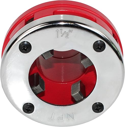 Miniatura 14 de HFS Kit de roscadores de tubo de trinquete de repuesto de troqueles de 1/4 pulgadas