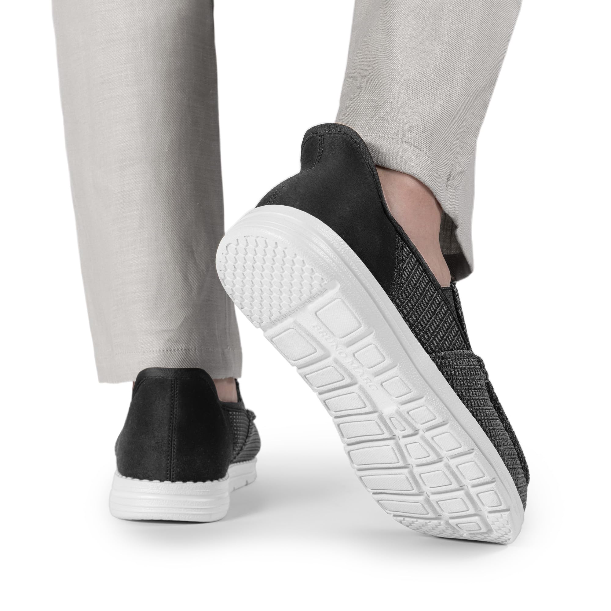 Bruno Marc Mocassins Homme Confortables à Enfiler décontracté Légers Respirants