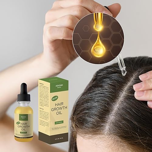 Miniatura 4 de Aceite orgánico para el crecimiento del cabello Fortalecimiento de folículos y nutrición del cuero cabelludo Tratamiento natural para el