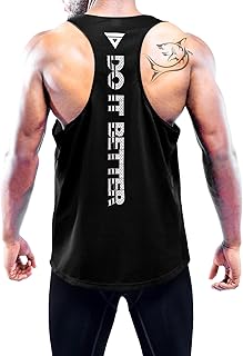 Men's 1, 3 or 5 Pack Y-Back Workout Tank Tops, Athletic Muscle Gym Tank Tops, Fitness Bodybuilding Sleeveless T-Shirts
