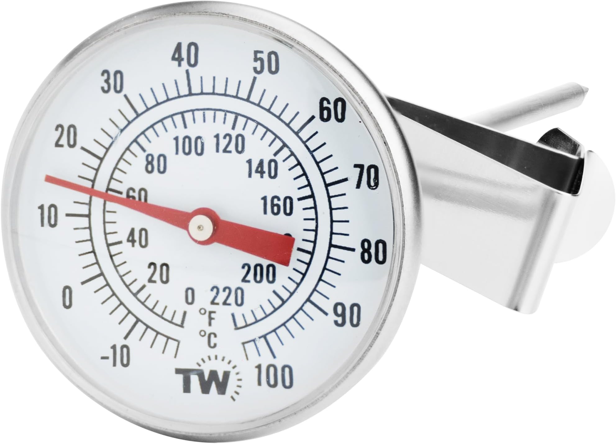 Milk Thermometer For Coffee - Ideal For Milk Cheese Yoghurt Dairy Barista Mak...