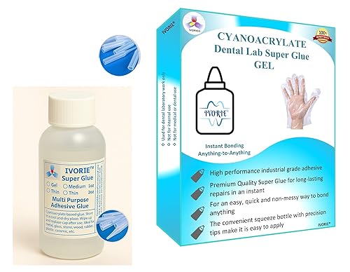 Miniatura 3 de Dental Lab Super Glue Adhesivo Instantáneo - Gel (2 oz)