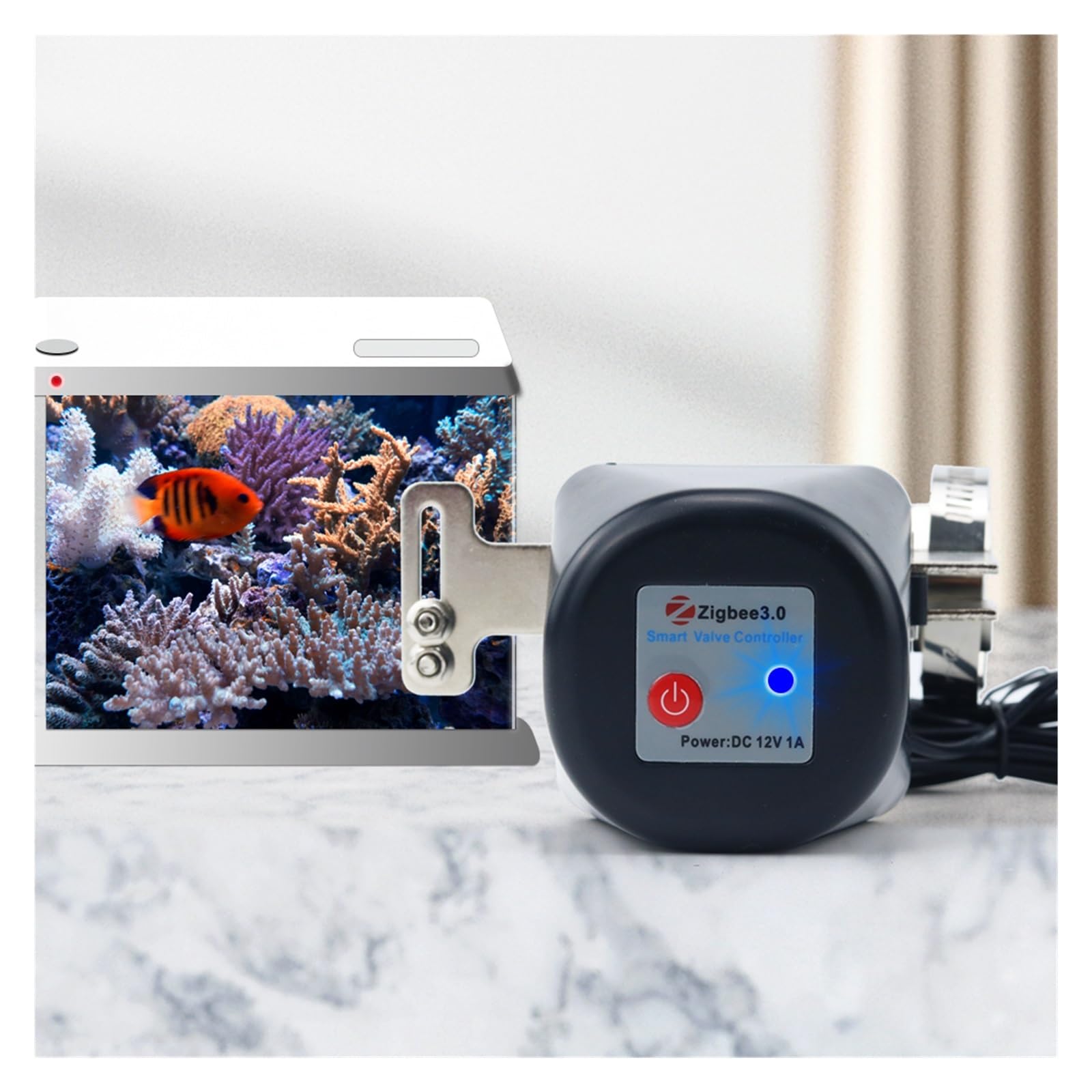 Tuya ZigBee WIFI Control Inalámbrico Inteligente Válvula De Agua De Gas Controlador De Automatización Del Hogar
