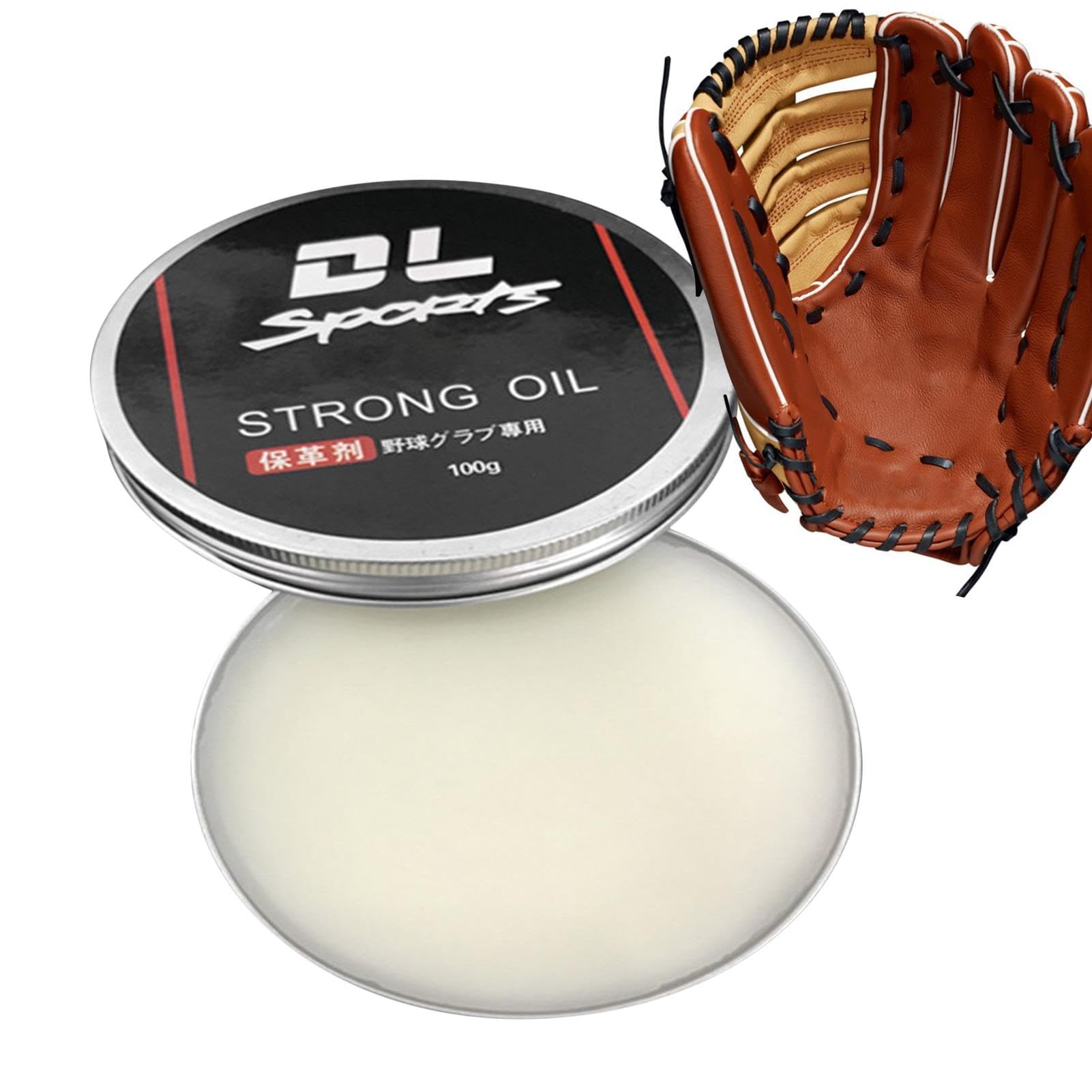 Revitalisant pour gants – Traitements en cuir, -shampoing pour gants de baseball et softball, accessoires de gants de baseball pour l'entretien des moufles, réparation des moufles, polissage des