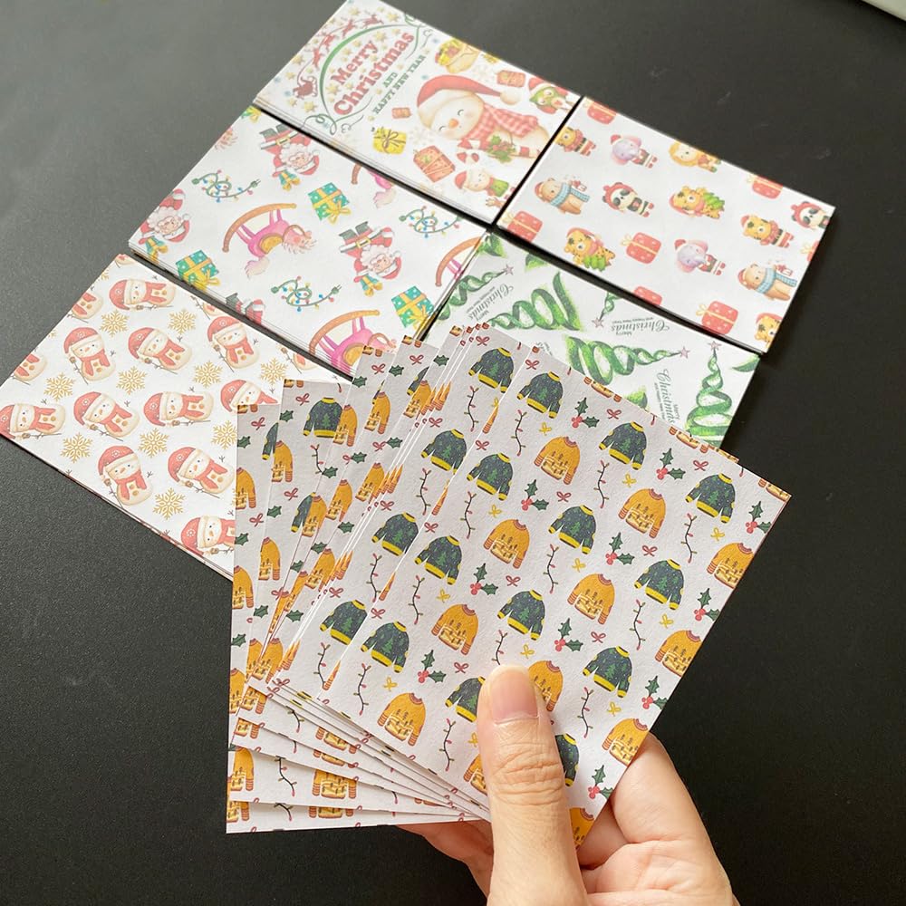 60 Stück Weihnachts-Trennpapiere Für Diamantmalerei – 10,5 X 7,4 Cm