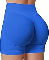 Vista 11 de Women's Workout Impact Shorts 3.6" /4.5" Scrunch Butt Lifting Gym Shorts Yoga Running Biker