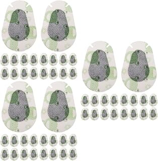 NIYANGLE 60 Folhas Óculos De Ambliopia Máscara De Olho Máscara De Olho Para Almofada De Olho De Olho Almofada De Olho Tecido Não Tecido Tapa-Olho