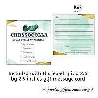 Vista 6 de Natural raw smoky quartz pendant chain necklace with white gold over 925 solid sterling silver, birthstone dainty solitaire gift for her, uniquelan