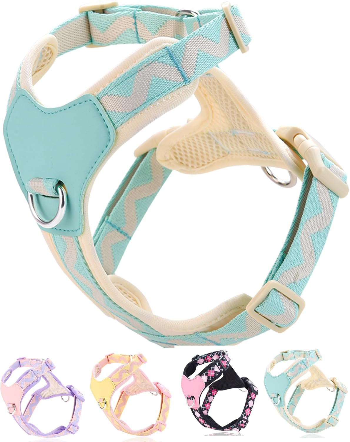 Petank Blue Large Dog Harness for Large Dogs, No Pull Dog