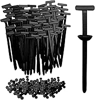 Vista 8 de Hebilla universal de nailon para ataduras de cables, hebilla de sujeción de cables, clip estilo brida, clips de bridas automotrices