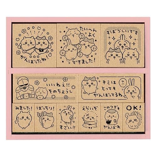 Beverly Stamp Chiikawa Reward Stamp Wooden SDH-127