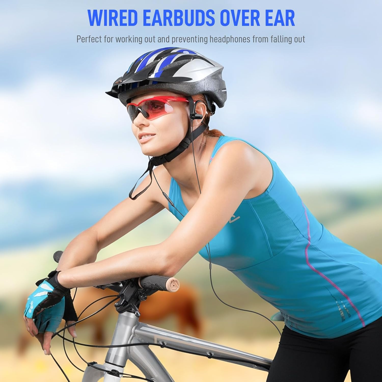 USB C Headphones Over Ear Hooks for iPhone 17 Air 16 15 Pro Max Plus, Wrap Around Ear Buds with Loops Mic Type C Earphones Running Sport Wired Earbuds for Samsung S25 S24 Ultra S23 S22/Pixel 10 9 8 - Image 7