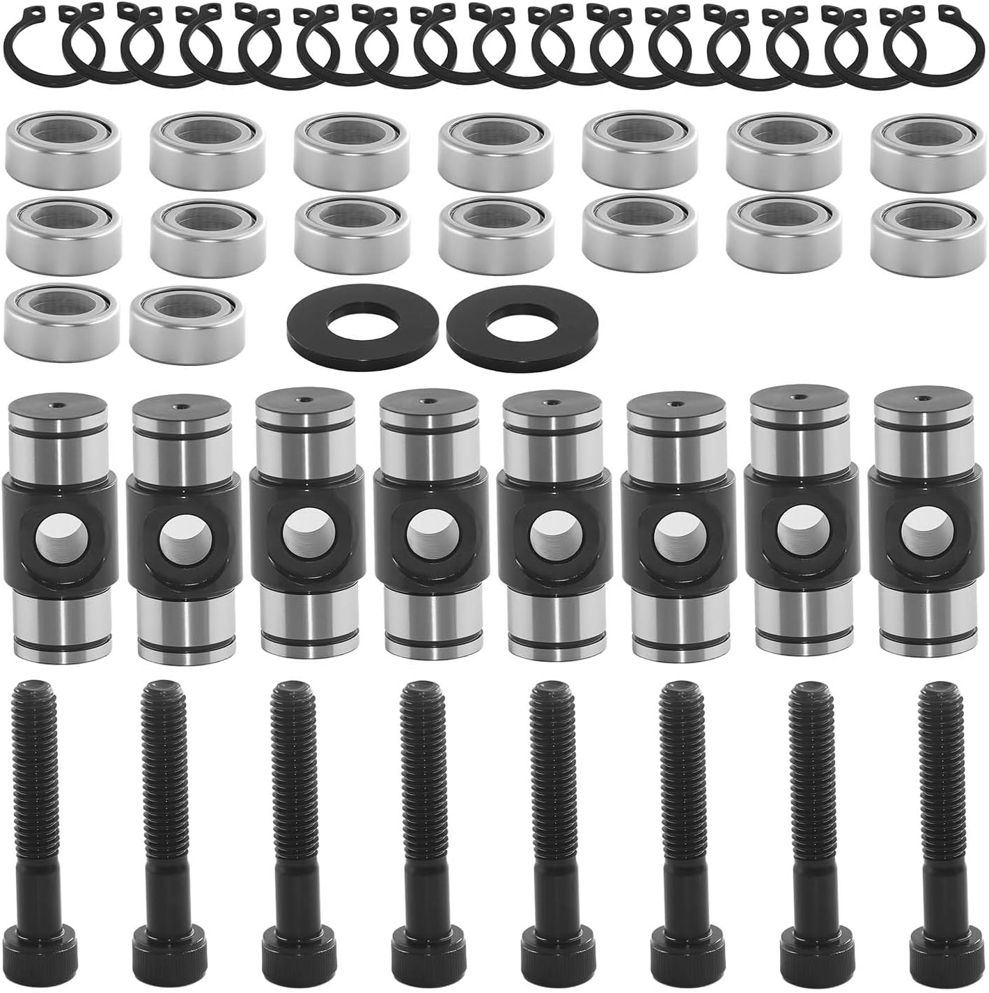 Rocker Arm Upgraded Trunnions kit for all LS 4.8L 5.3L 5.7L 6.0L 6.2L 7.0L engines(with bolts)