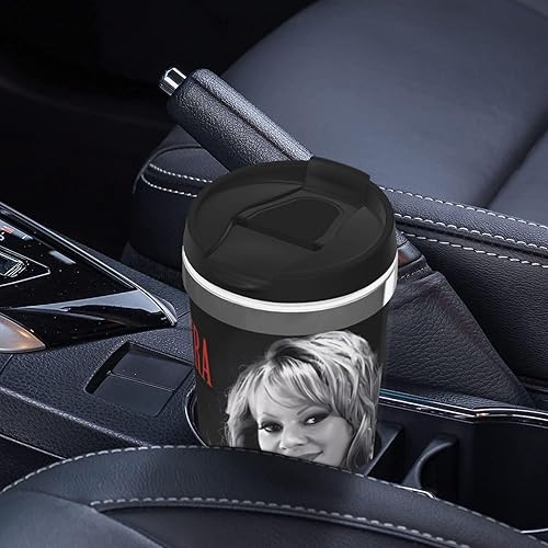 Miniatura 6 de Jenni Music And Rivera - Vaso térmico de acero inoxidable con aislamiento al vacío para exteriores