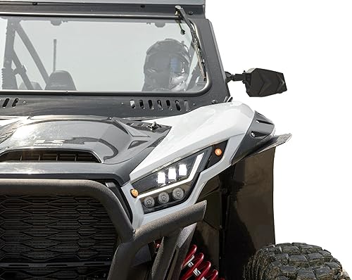 SuperATV Kit de señal de giro de lujo para Kawasaki Teryx KRX 1000 2020+  Resistente al agua según los estándares IP67  Instalación Plug and Play