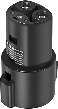 JUSTTOP J1772 Charging Adapter Competible with Tesla Model 3, Y, X, S, and Cybertruck, 80A/240V, Easy to Set Up