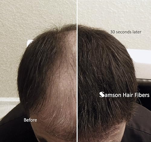 Miniatura 4 de Fibras originales negras del edificio de la pérdida de pelo de Samson con 1.76 oz de color NEGRO