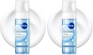 NIVEA Face Wash Foam Revitalizing, Normal Skin 150ml, Deep Facial Cleansing, Pure Water, Lotus Flower 2 pack