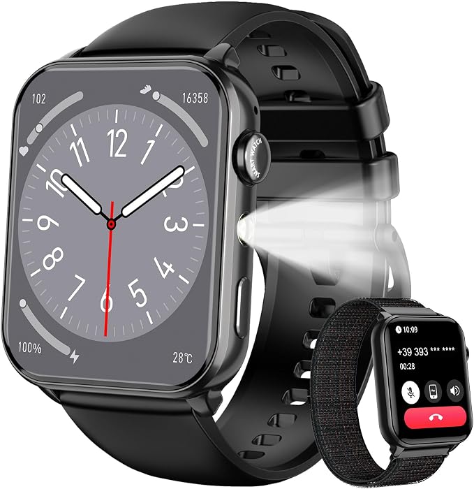 Smartwatch IP68 con Llamada Directa y 20 Días de Batería