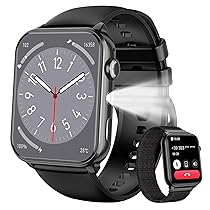 IOWODO Smartwatch Uomo Donna,Orologio Fitness con Chiamate,1.91″ Smart Watch Monitor del SpO2,  Sonno,24H Cardiofrequenzimetro,100 modalità Sportive,Fitness Tracker per Android iOS