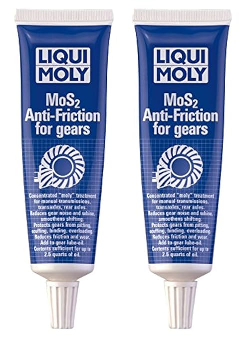 Liqui-Moly MoS2 Anti-Friction For Gears (50g) -2 Pack