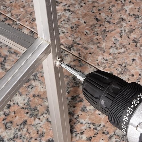 Miniatura 5 de uxcell Broca de destornillador de cabeza hexagonal magnética de 332 pulgadas, vástago hexagonal de 14 de pulgada de longitud de 2 pulgadas,