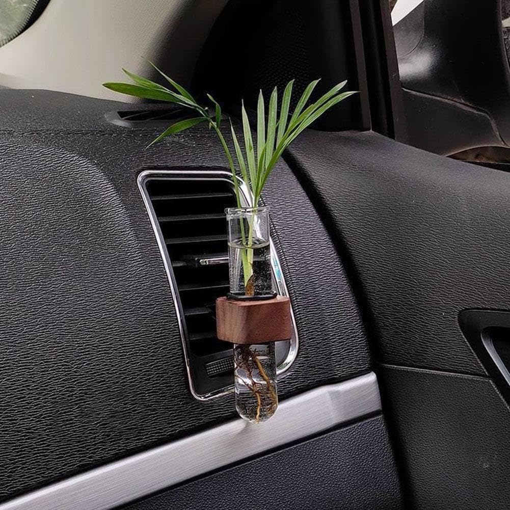 Clip per bocchette di ventilazione per auto, vaso di fiori per