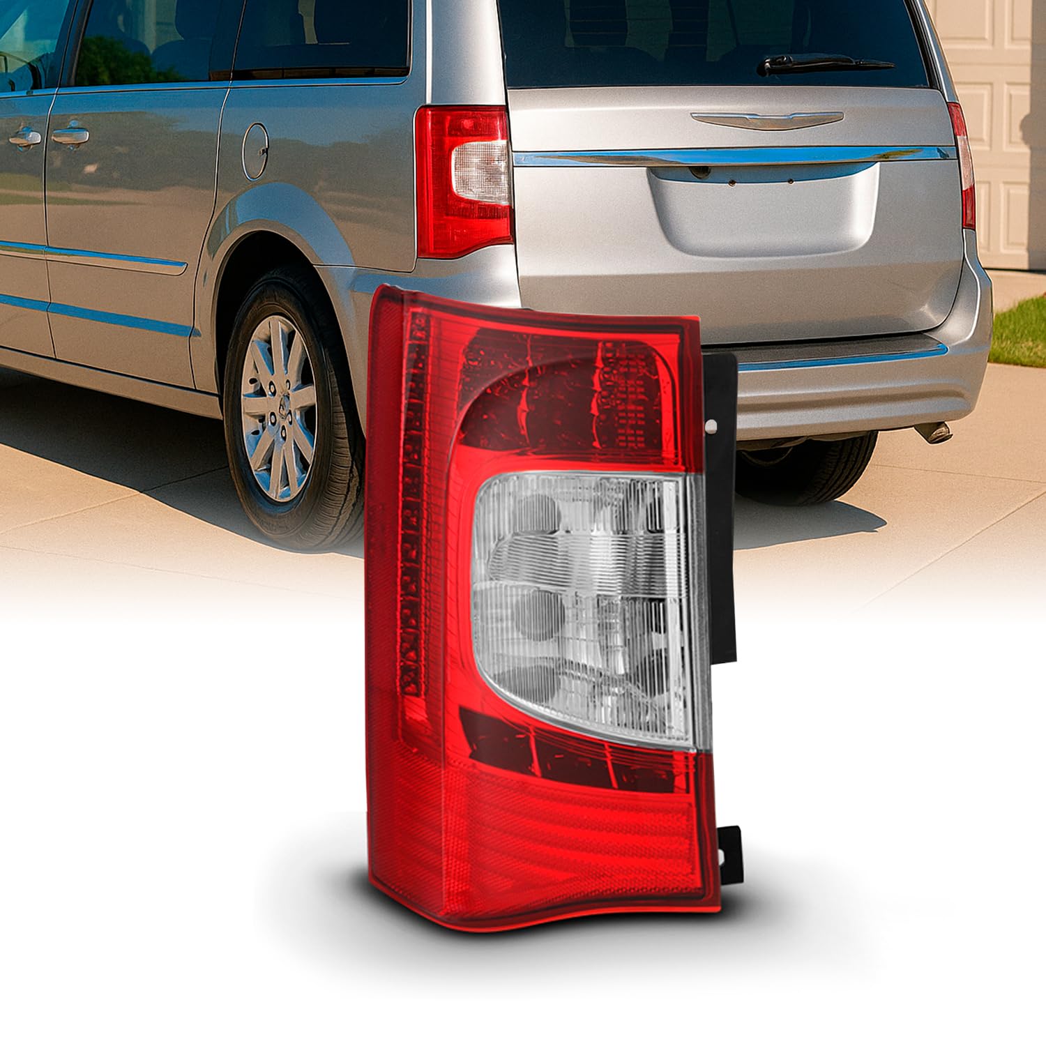 Amazon.com: AKKON - For 2011 2012 2013 2014 2015 2016 Chrysler Town & Country Red Clear Driver LH Left Side LED Tail Light : Automotive Amazon.com: AKKON - For 2011 2012 2013 2014 2015 2016 Chrysler Town & Country Red Clear Driver LH Left Side LED Tail Light : Automotive