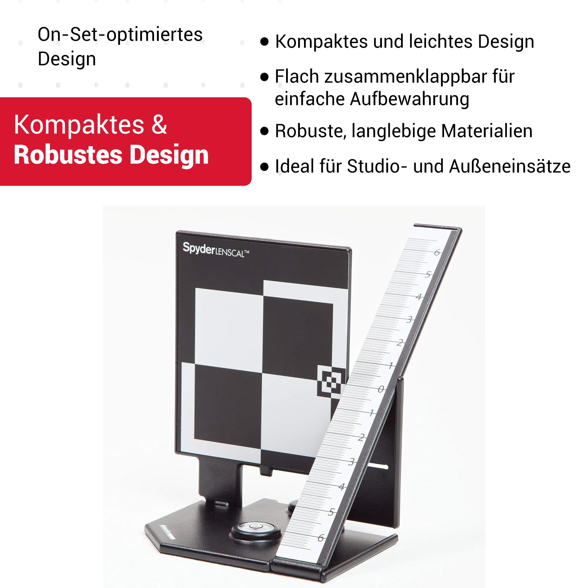 Datacolor Spyder LensCal – Kamera-Objektiv-Kalibrierungswerkzeug zur Autofokus-Anpassung und Präzisionsverbesserung